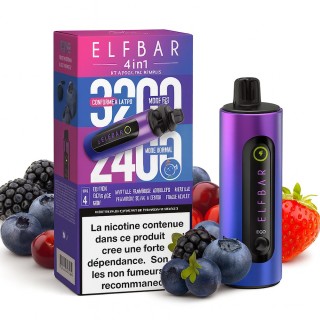 ELFBAR 4en1 Pod Precargado - Edition Baies Sauvages