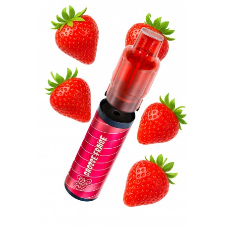 Wpuff Fusion 2ml + 10ml - Grosse Fraise