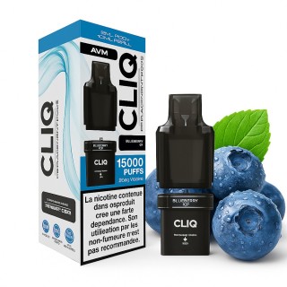 Kapsula Cliq 15000 vpihov – Blueberry Ice 20 mg – AVM