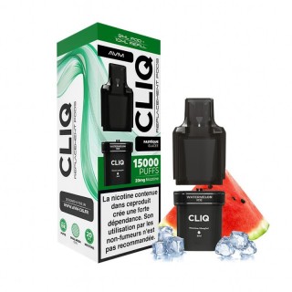Cartuș Cliq 15000 puffs - Watermelon Ice 20mg - AVM