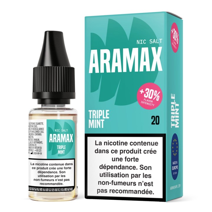 Aramax Triple Mint nicotine salt