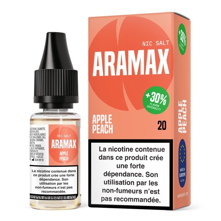 Aramax Apple Peach nikotino druskos