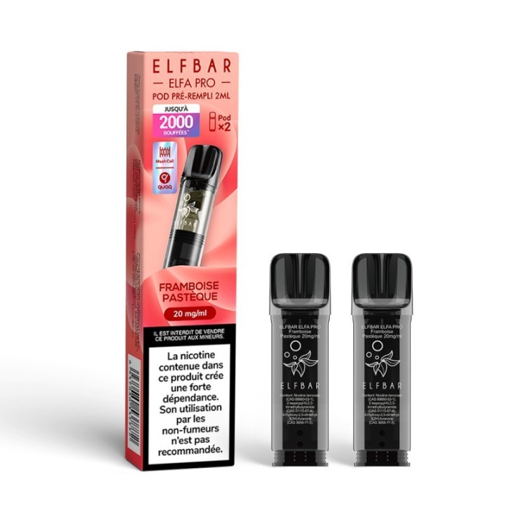 Elfbar ELFA Pro Cartridge Raspberry Watermelon – paket 2 kosov