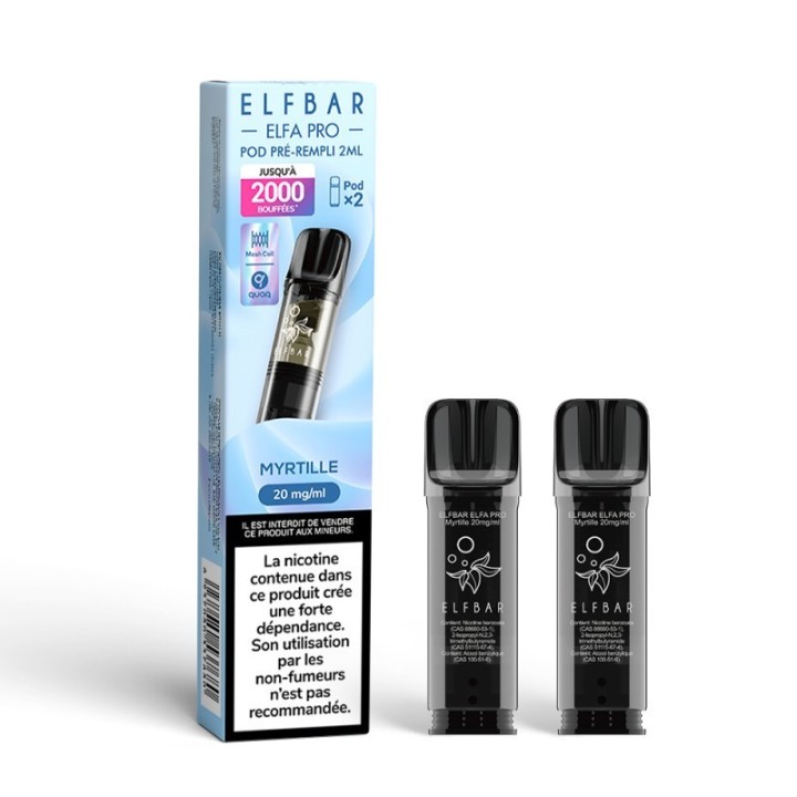 Elfbar ELFA Pro Cartridge Blueberry – комплект от 2 бр.