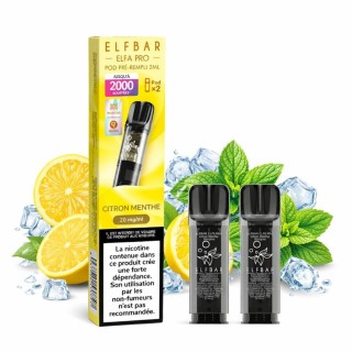 Elfbar ELFA Pro Cartridge Lemon Mint – pakiranje od 2 kom