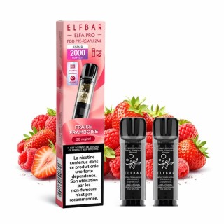 Elfbar ELFA Pro Cartridge Strawberry Raspberry – pakiranje od 2 kom