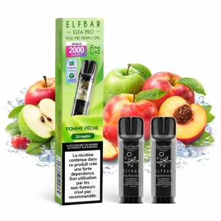 Elfbar ELFA Pro Cartridges Apple Peach – pack of 2