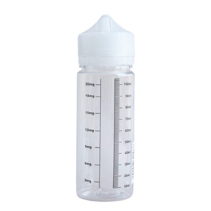 Prazna graduirana PET bočica ML+MG 120 ml