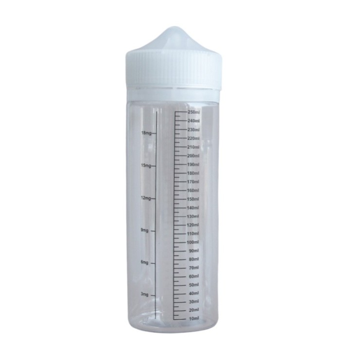Prazna graduirana PET plastenka ML+MG 250 ml
