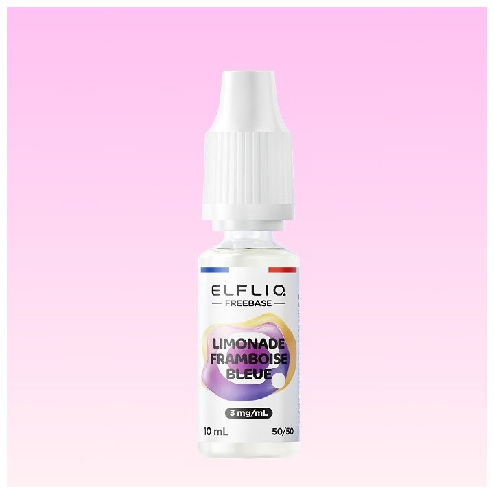 ElfLiq Limonade Framboise Bleue - Freebase - Made in France