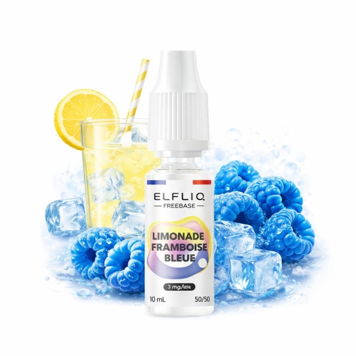 ElfLiq Limonade Framboise Bleue - Freebase - Made in France