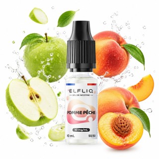 ElfLiq Pomme Pêche - Made in France - Elfbar