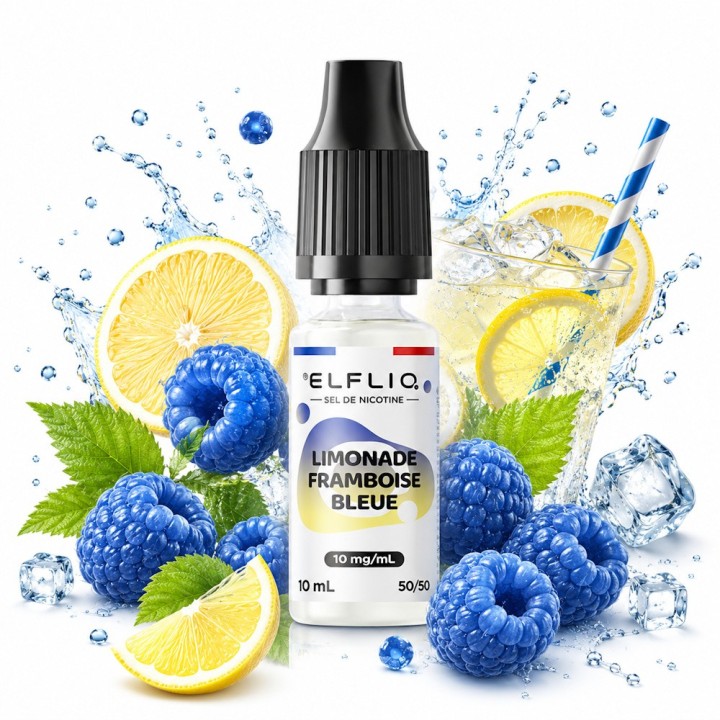 ElfLiq Blue Raspberry Lemonade - Made in France - Elfbar