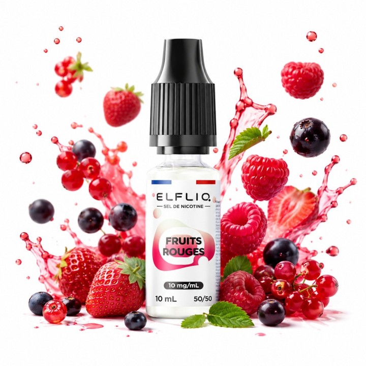 ElfLiq Fruits Rouges - Made in France - Elfbar