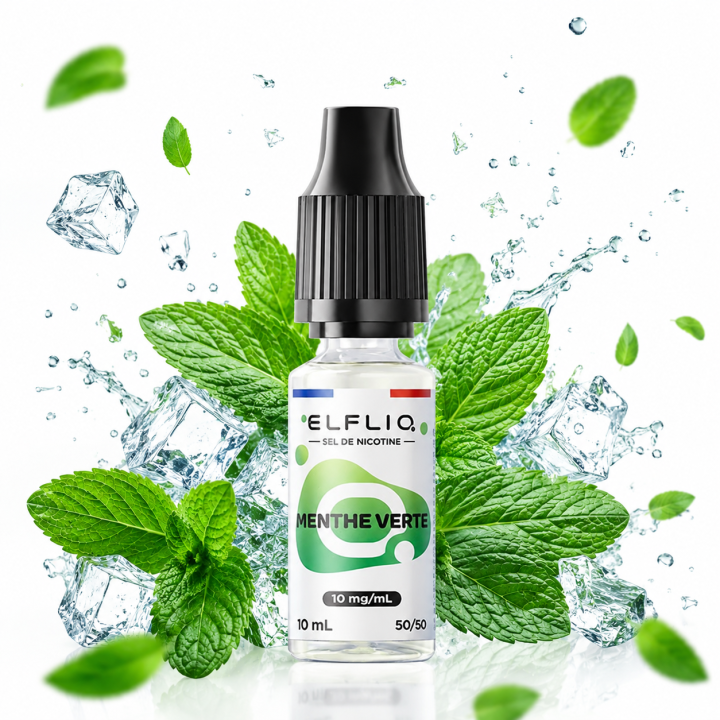 ElfLiq Green Mint - Made in France - Elfbar