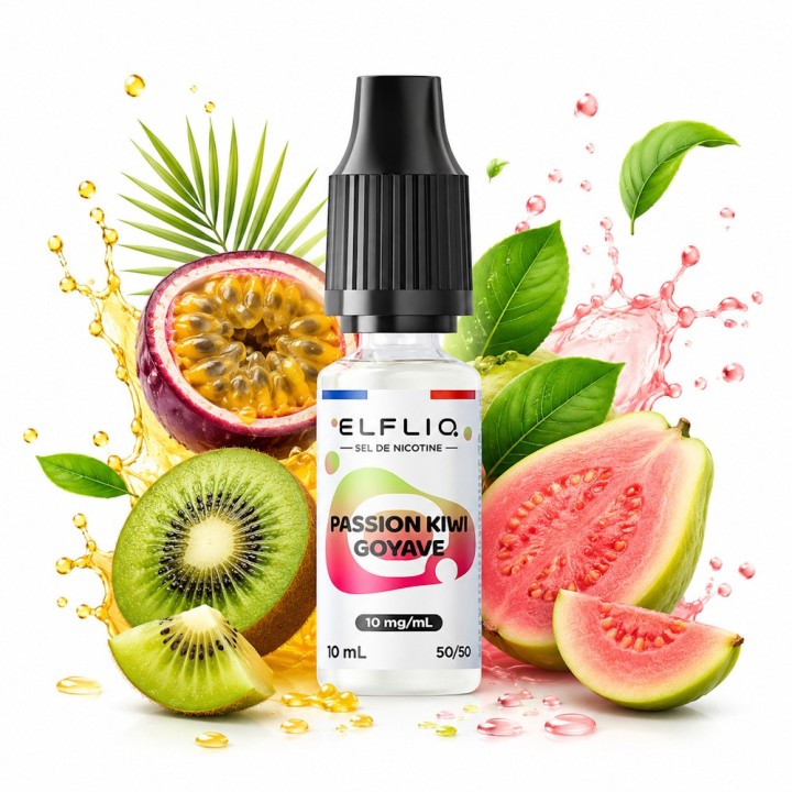 ElfLiq Passion Kiwi Guava - Made in France - Elfbar