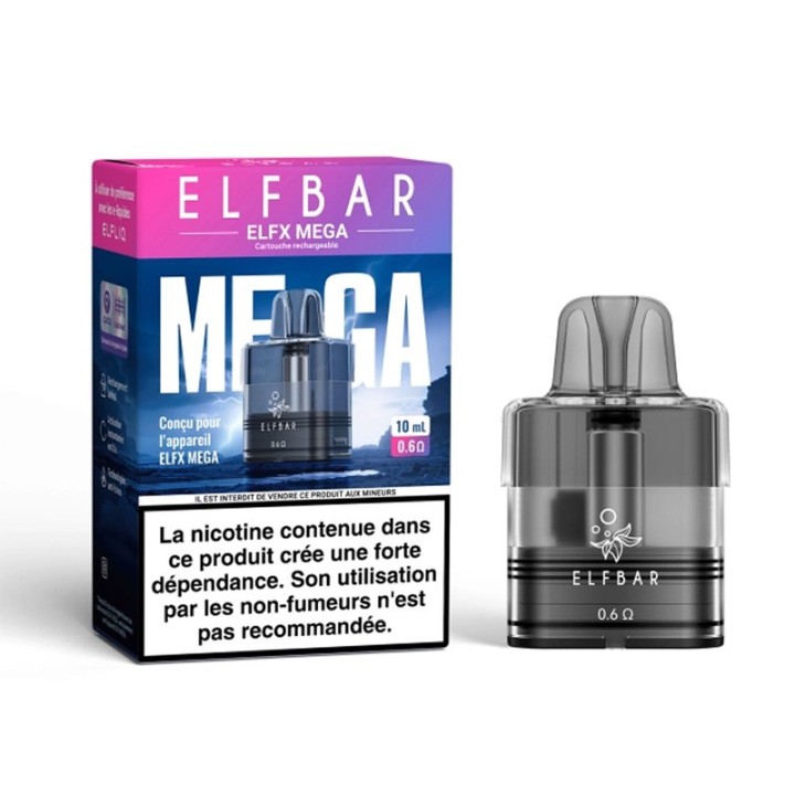 Cartouches ELFX Mega 10 ml - ElfBar
