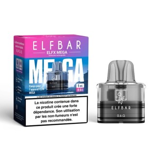 Cartouches ELFX Mega 5 ml - ElfBar