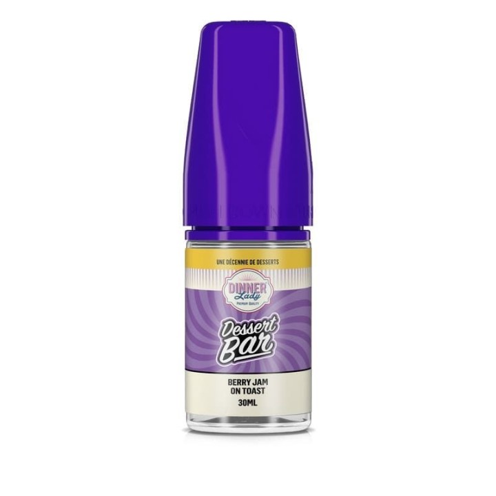 Aroma Dessert Bar Berry Jam On Toast 30ml - Dinner Lady