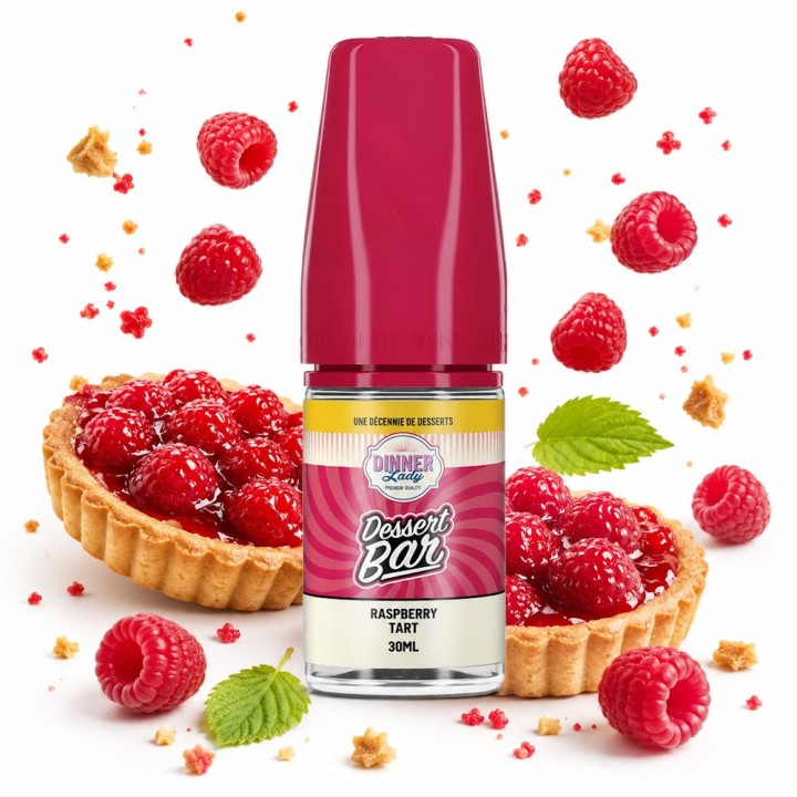 Aromă Dessert Bar Raspberry Tart 30 ml - Dinner Lady