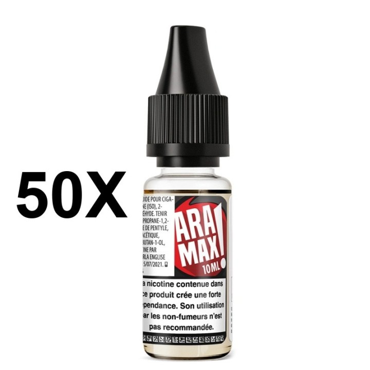 Booster de nicotine ARAMAX 20 mg 50PG/50VG – Lot de 50