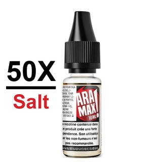 Booster sel de nicotine ARAMAX 20 mg 50PG/50VG – Lot de 50