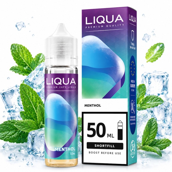 Liqua - E-liquide Shortfill Menthol