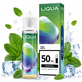 Liqua - E-liquide Shortfill Double Menthe / Two Mints