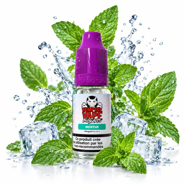 NicSalts Mint 10 ml - Vampire Vape