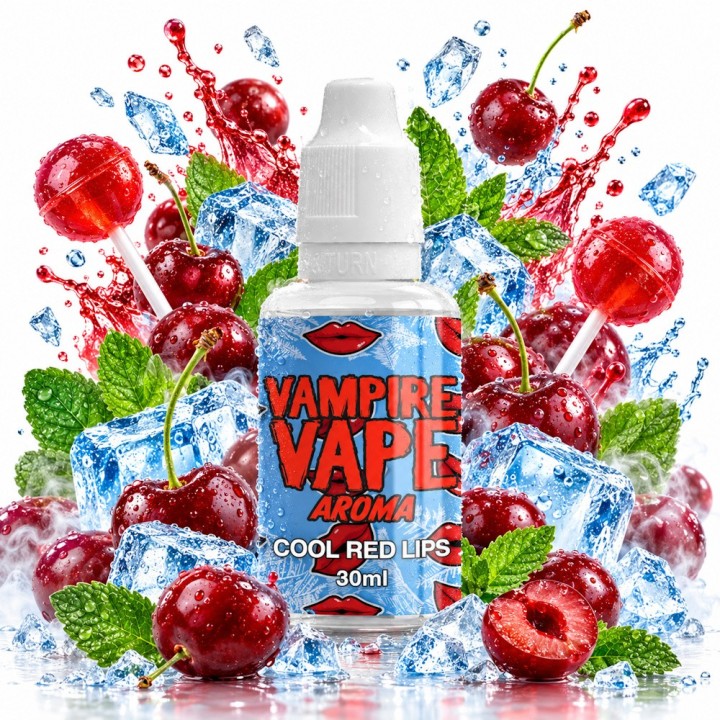 Príchuť Cool Red Lips 30 ml - Vampire Vape
