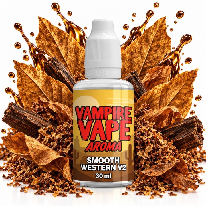 Συμπυκνωμένο άρωμα Smooth Western 30 ml - Vampire Vape
