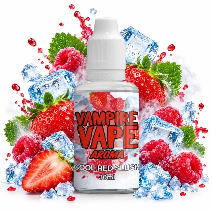 Συμπυκνωμένο άρωμα Cool Red Slush 30 ml - Vampire Vape