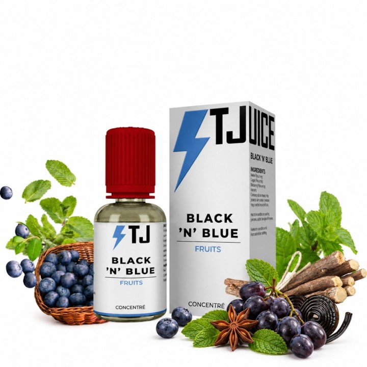 Συμπυκνωμένο άρωμα Black N Blue 30 ml - T-Juice