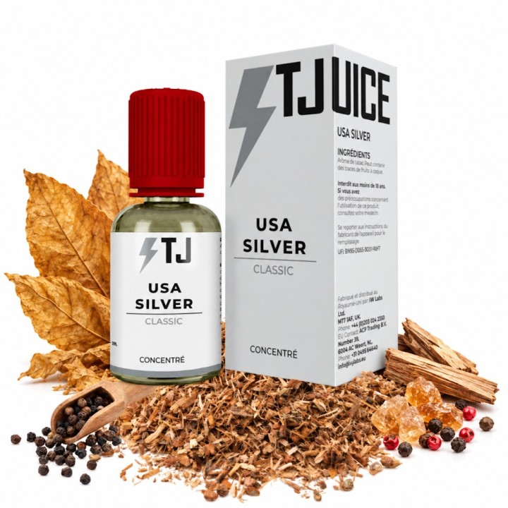 Geconcentreerd aroma USA Silver 30 ml - T-Juice