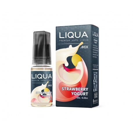 Iogurte de morango / Strawberry Yogurt - LIQUA - LIQUA