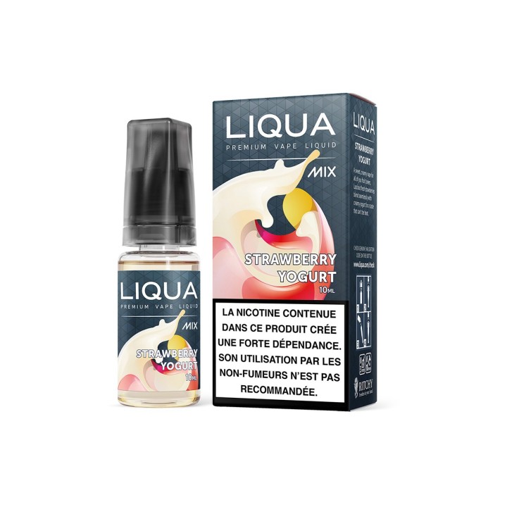 E-liquide Liqua Yaourt aux Fraises / Strawberry Yogurt