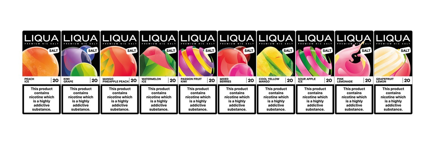 E-liquidy LIQUA Sól nikotyny – Łagodny wapowanie i szybka absorpcja