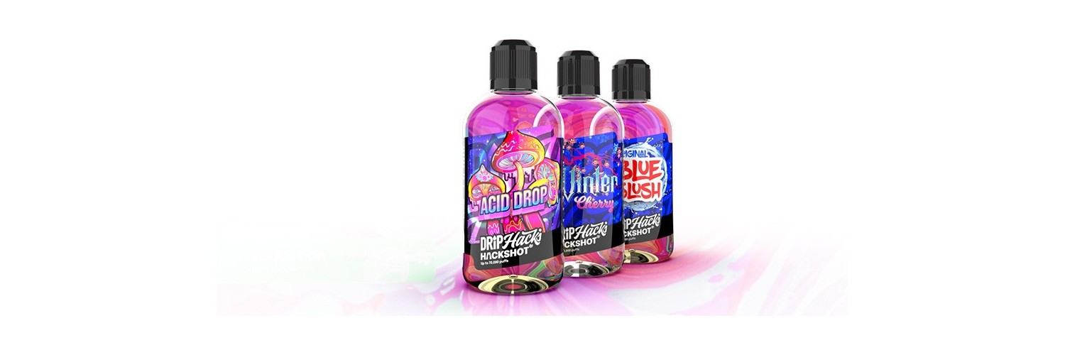 Hackshot – Příchutě v XL formátu pro DIY e-liquidy