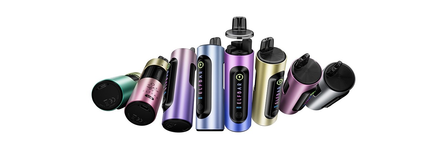 ElfBar 4in1 – Znovu plnitelný pod, 4 příchutě, 3 200 potahů, režimy Eco/Turbo