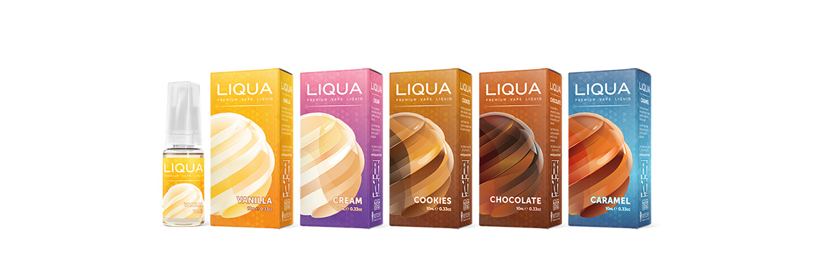 LIQUA gourmet e-liquidek
