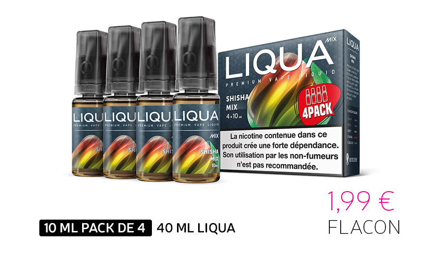 Eliquides pas cher 60 de réduction LIQUA Online